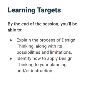 Screenshot from Problem-Solving Slide Deck